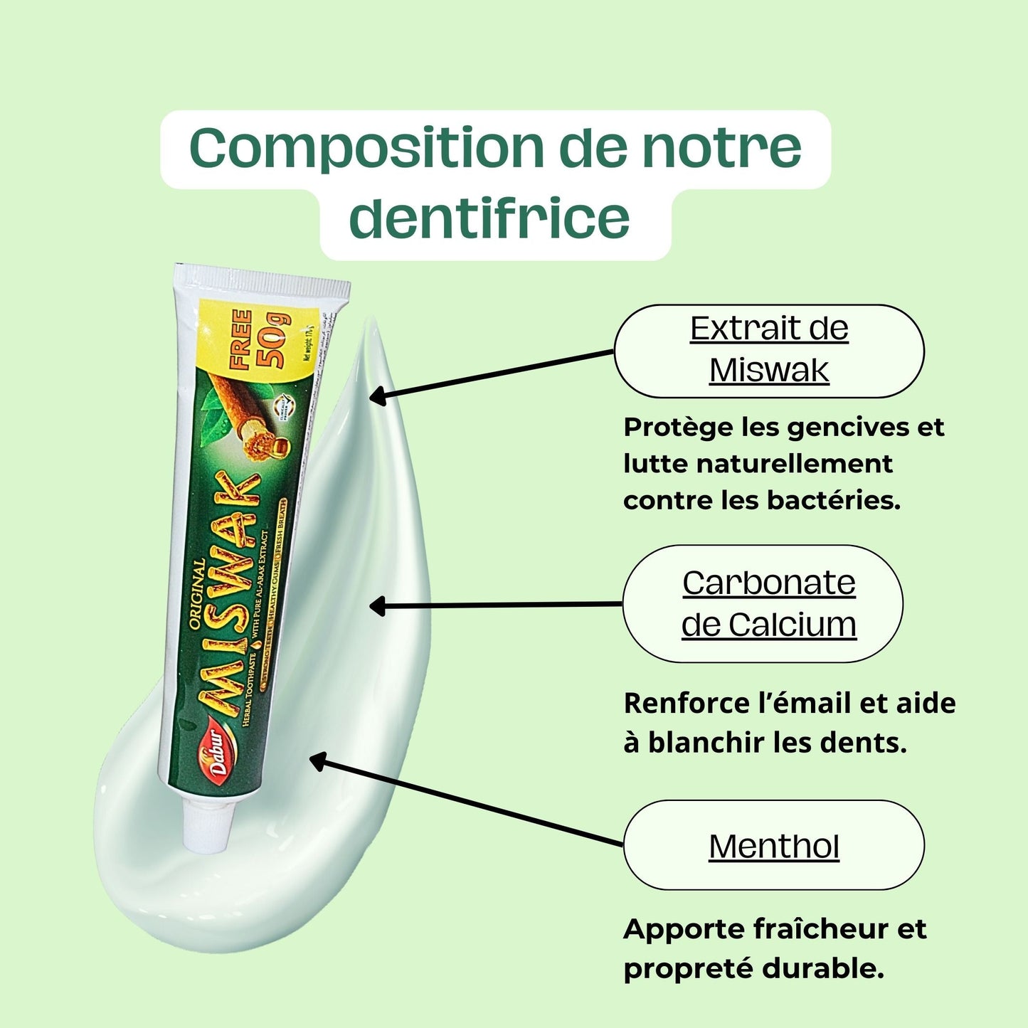 Miswak Original XXL 170G Miswak Origine