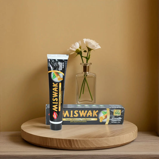 Miswak Charbon – Dentifrice 170g aux extraits naturels de siwak Miswak Origine